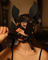 Маска из натуральной кожи Секси Пони