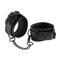 Лаковые наручники Couture Cuffs, черные
