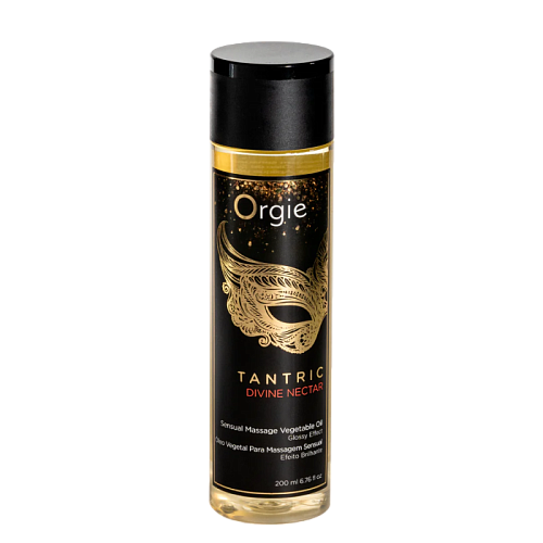 Растительное массажное масло Tantric Divine Nectar Гранат и белое вино, 200 мл