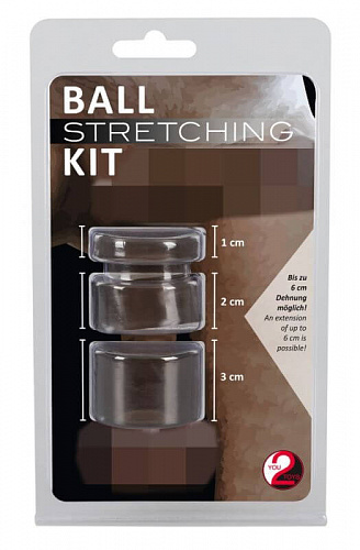 Эрекционные кольца Ball Stretching Kit 3 шт