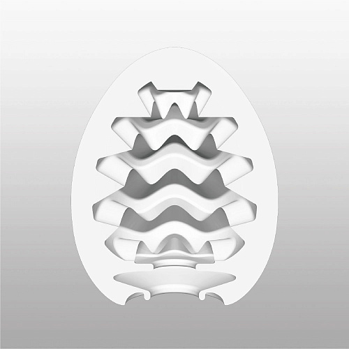 Мини-мастурбатор яйцо Tenga Egg Wavy