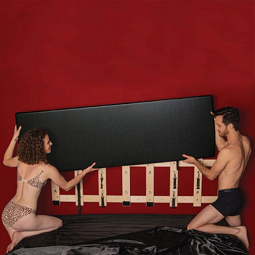 Панель для секса с&nbsp;бондажными креплениями Liberator Bon Headboard Q&nbsp;FL