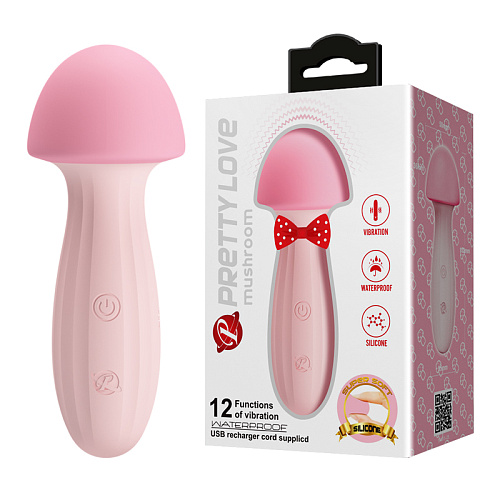 Вибромассажер для клитора Pretty Love Mushroom