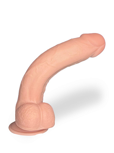 Ультра реалистичный фаллоимитатор Fantasy Toys Iapetus с подвижной кожей, 23 см