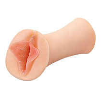 Реалистичный мастурбатор-вагина с самолубрикацией PDX Extreme Wet Pussies Luscious Lips Light