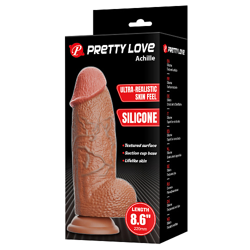 Фаллоимитатор Pretty Love Achille, 22&nbsp;см