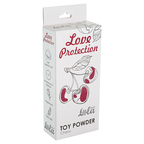 Пудра для секс-игрушек Lola Protection Вишня, 30 г