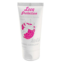 Оральный лубрикант Lola Games Love Protection Малина, 50 мл