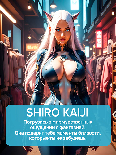 Мастурбатор вагина-анус SHIRO Fantasy