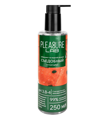 Съедобный лубрикант Pleasure Lab Сочный арбуз, 250 мл