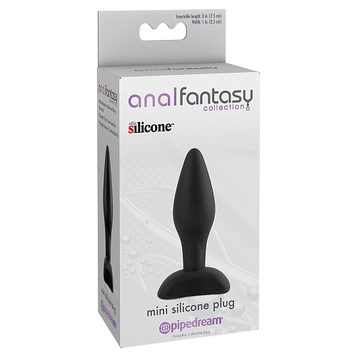 Анальная пробка для начинающих Mini Silicone Plug