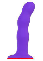 Фаллоимитатор с тремя подвижными шариками внутри Fun Factory Stubs Bouncer, 18.5 см, фиолетовый