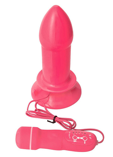 Анальная вибровтулка на&nbsp;пульте POPO Pleasure, диам. 4&nbsp;см