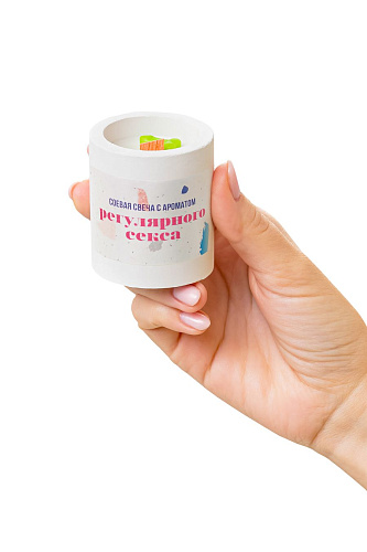 Ароматическая свеча Pecado Регулярный секс