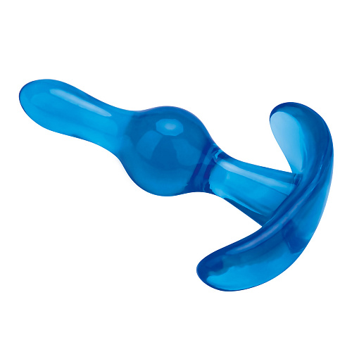 Анальный стимулятор Blue Line Tear Drop Butt Plug, диам. 2.5 см