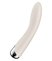 Вибратор для точки G с ротацией Satisfyer Spinning Vibe 1, бежевый