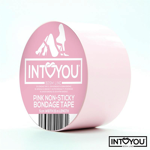 Скотч для фиксации IntoYou, розовый