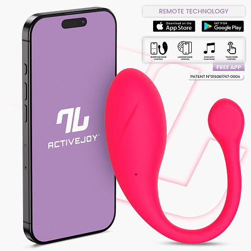 Интерактивное виброяйцо с ДУ IntoYou Bulby, розовое