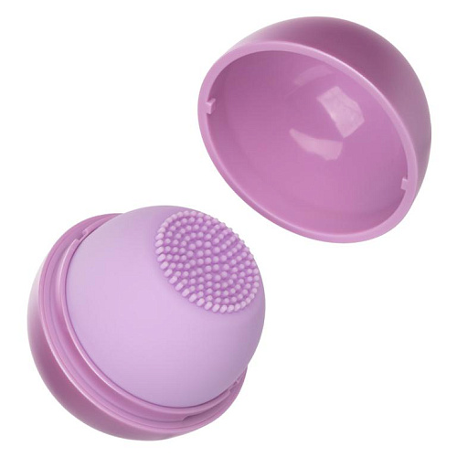 Мини-вибратор для клитора CalExotics Opal с щетинками, фиолетовый