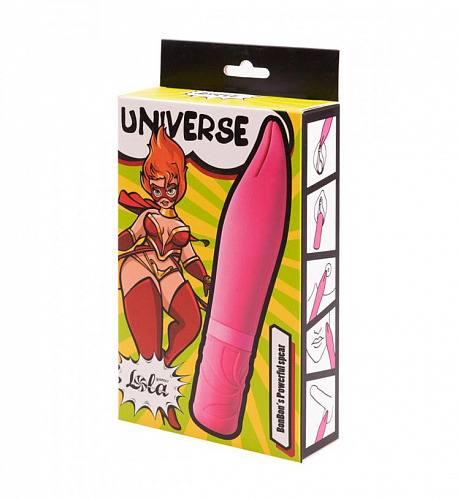 Мини-вибратор для клитора Lola Universe BonBon’s Powerful spear, розовый