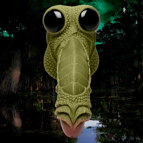 Фантазийный фаллоимитатор Swamp Monster, 23.9 см