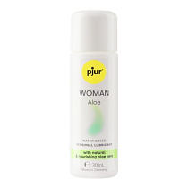 Водный увлажняющий вагинальный лубрикант с алоэ Pjur Woman Aloe, 30 мл