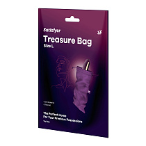 Мешочек для секс-игрушек Satisfyer Treasure Bag L, фиолетовый