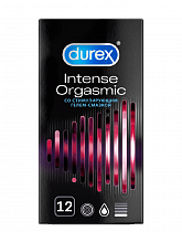 Рельефные презервативы Durex Intense Orgasmic 12 шт