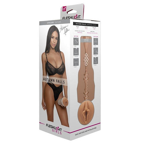 Мастурбатор-вагина Fleshlight Autumn Falls Cream