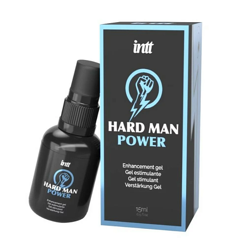 Возбуждающий гель для мужчин Intt Hard Man Power, 15 мл