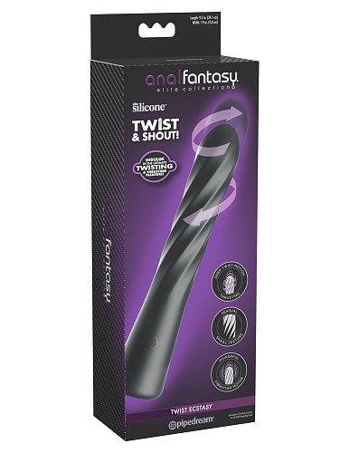 Анальный вибростимулятор Twist Ecstasy
