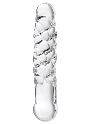 Двусторонний фаллоимитатор из&nbsp;стекла