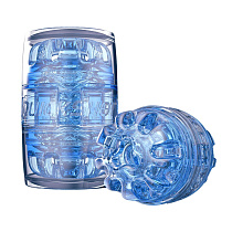 Мини-мастурбатор Fleshlight Quickshot Turbo Blue Ice