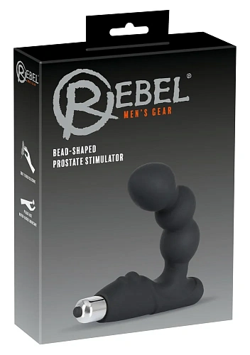 Рельефный массажер Rebel Bead-shaped Prostate Stimulator