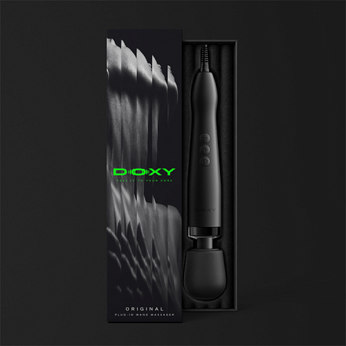 Вибратор-ванд Doxy Original 2.0, черный