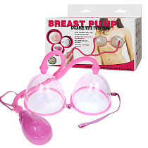 Двойная вакуумная помпа для груди Breast Pump