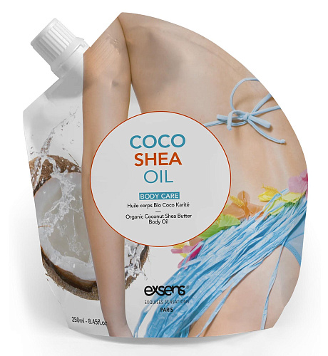 Массажное масло Exsens Coco Shea Oil, 250&nbsp;мл