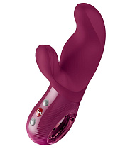 Вибратор-кролик Fun Factory Miss Bi, бордовый