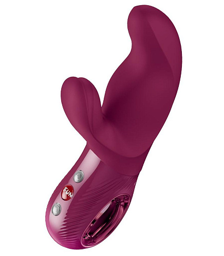 Вибратор-кролик Fun Factory Miss Bi, бордовый