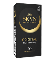 Гипоаллергенные презервативы из бархатистого полиизопрена Skyn Original, 10 шт