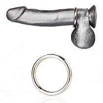 Стальное эрекционное кольцо BlueLine, диам. 4.8 см