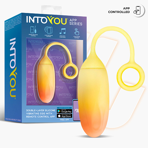 Виброяйцо с ДУ IntoYou