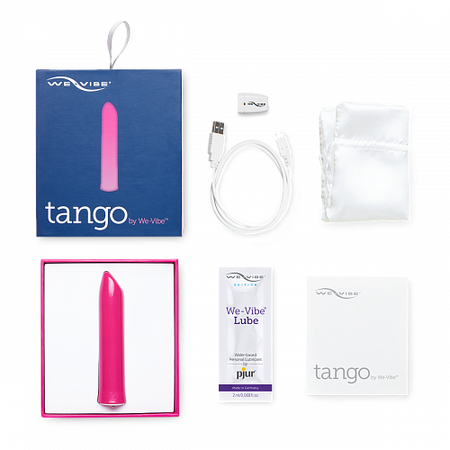 Мини-вибратор для клитора We-Vibe Tango, розовый