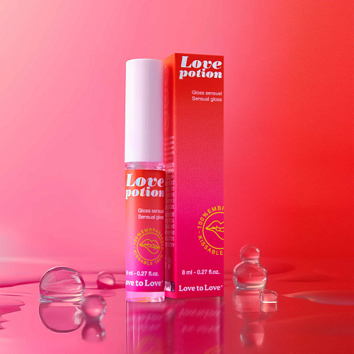 Возбуждающий блеск для губ Love Potion, 8 мл