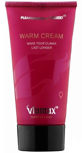 Клиторальный крем с разогревающим эффектом Viamax Warm Cream, 50 мл