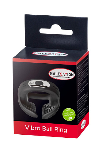 Виброкольцо для пениса и мошонки MALESATION Vibro Ball Ring