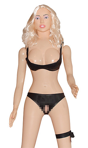 Секс-кукла с вибрацией, 3D-головой и съемным бельем