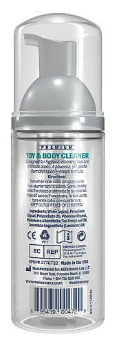 Очищающая пенка для секс-игрушек и тела Swiss Navy Toy & Body Cleaner, 47 мл