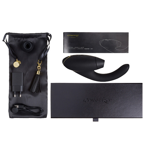 Волновой вибратор Womanizer InsideOut, черный