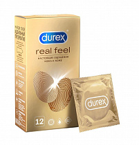 Классические презервативы Durex Real Feel (12 шт)